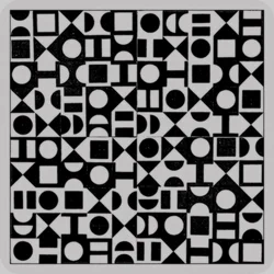 DÉRIVÉ DE BASE, 2017, SIMULATION DE GRAVURE SUR BOIS